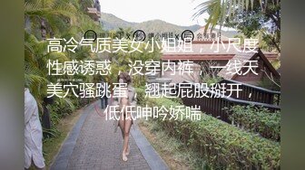 高冷气质美女小姐姐，小尺度性感诱惑，没穿内裤，一线天美穴骚跳蛋，翘起屁股掰开，低低呻吟娇喘