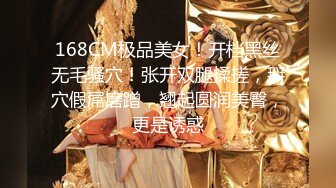 168CM极品美女！开档黑丝无毛骚穴！张开双腿揉搓，掰穴假屌磨蹭，翘起圆润美臀，更是诱惑