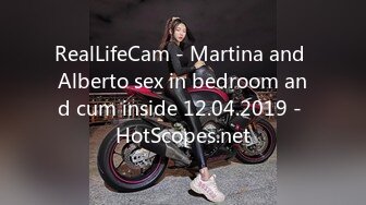 RealLifeCam - Martina and Alberto sex in bedroom and cum inside 12.04.2019 - HotScopes.net